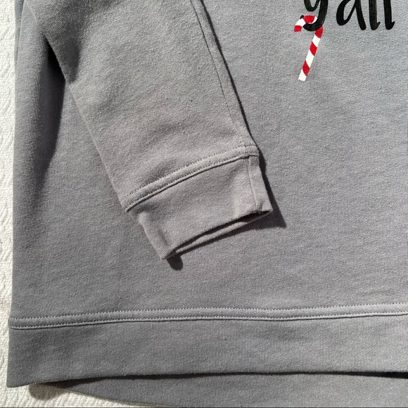 new directions / red and grey long sleeve it’s christmas y’all tee size small - Picture 4 of 5